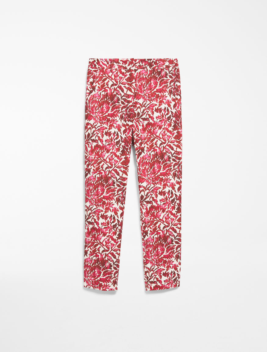 Cotton pique trousers Weekend Maxmara Cotton pique trousers Weekend Maxmara