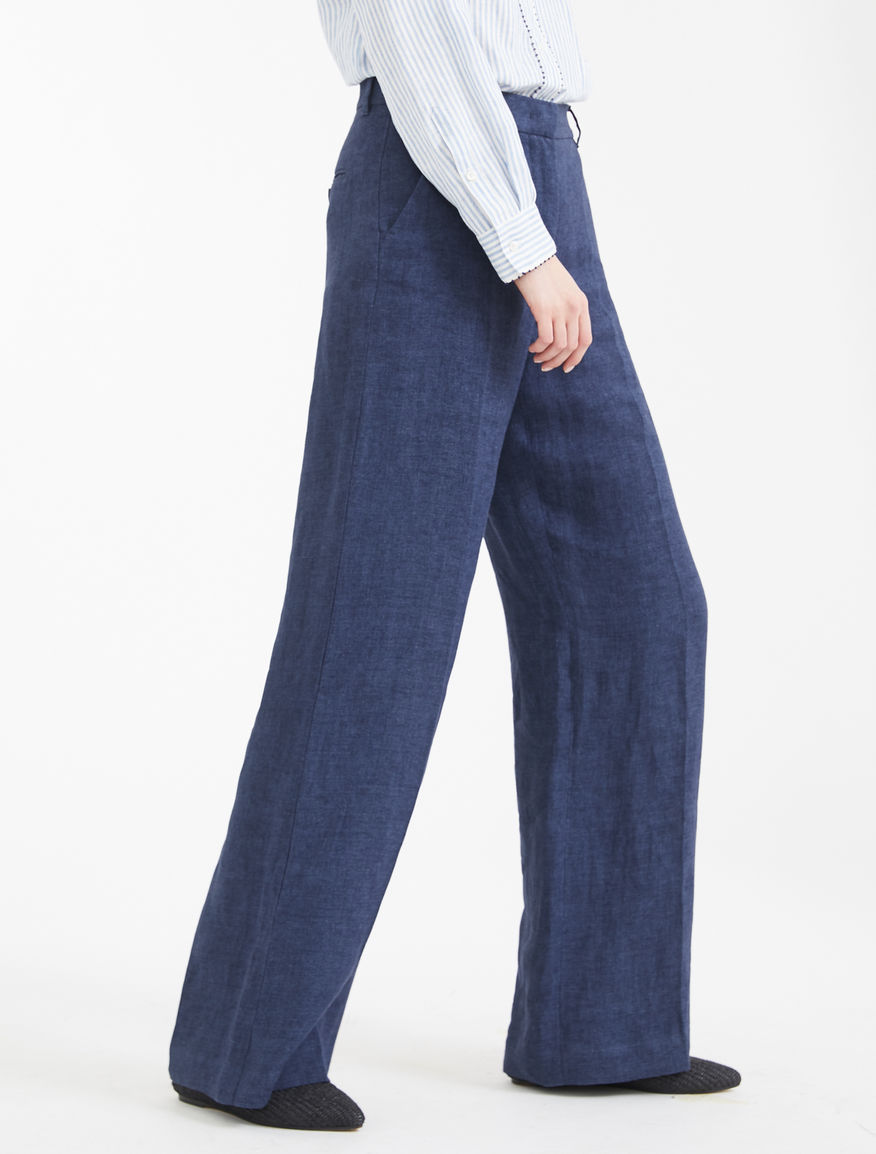 Linen canvas trousers Weekend Maxmara Linen canvas trousers Weekend Maxmara