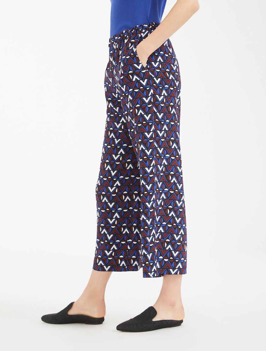 Silk crepe de chine trousers Weekend Maxmara Silk crepe de chine trousers Weekend Maxmara