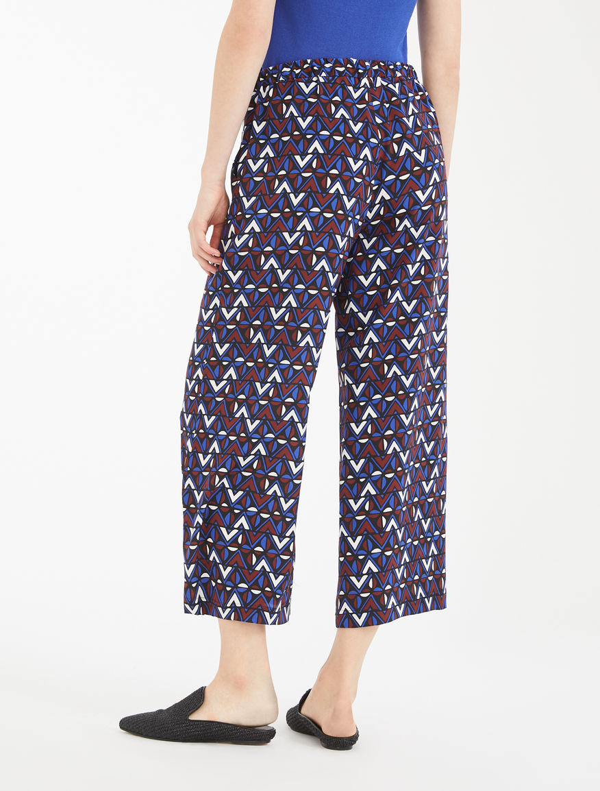Silk crepe de chine trousers Weekend Maxmara Silk crepe de chine trousers Weekend Maxmara