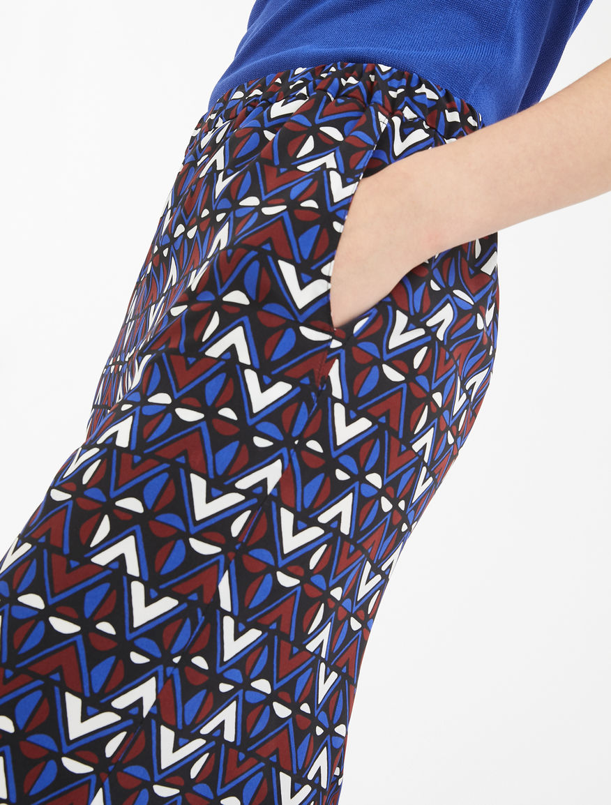 Silk crepe de chine trousers Weekend Maxmara Silk crepe de chine trousers Weekend Maxmara