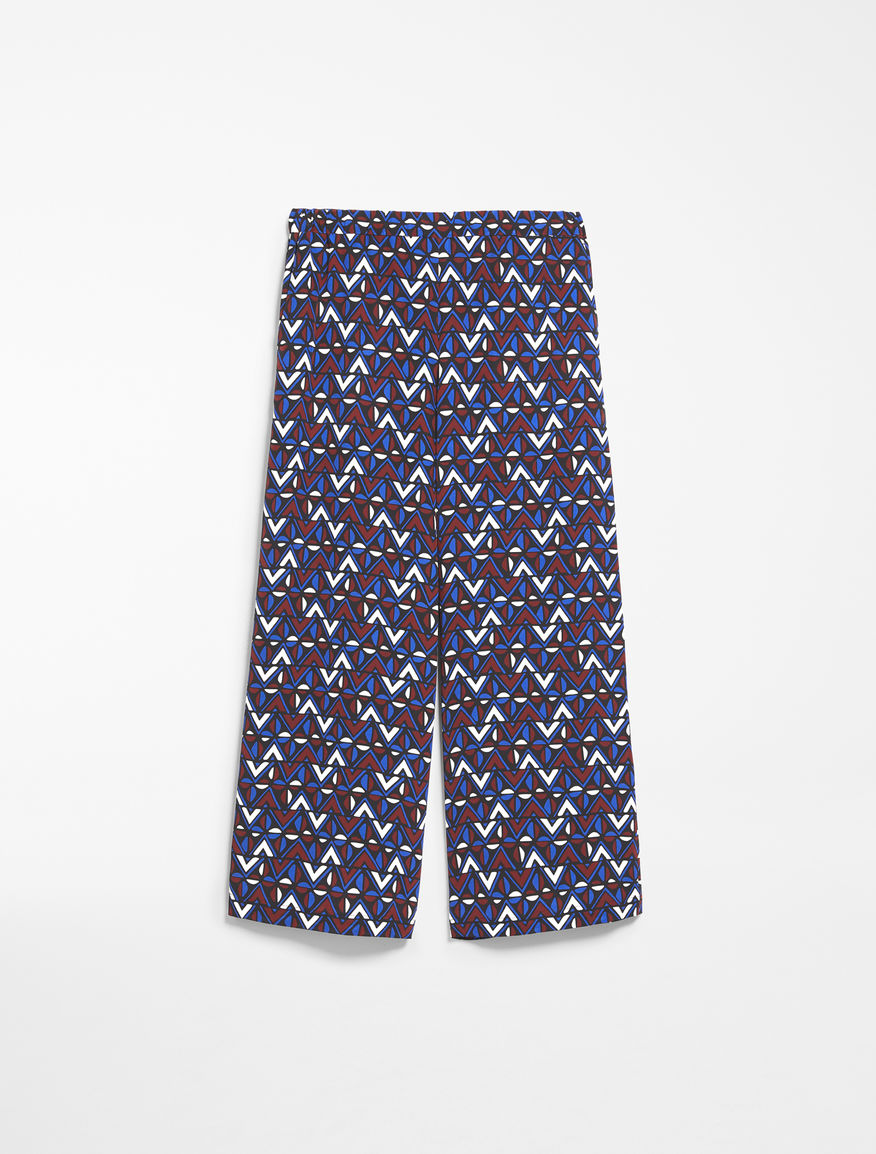 Silk crepe de chine trousers Weekend Maxmara Silk crepe de chine trousers Weekend Maxmara