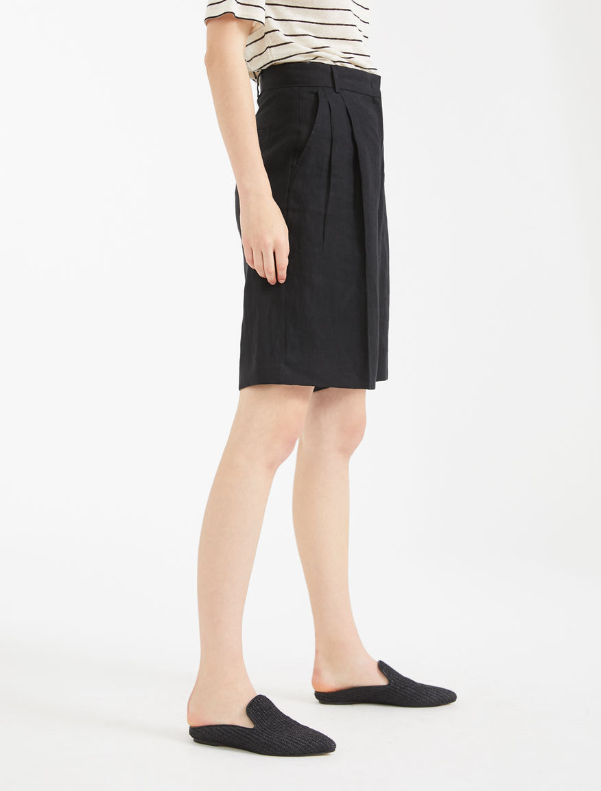 Linen canvas Bermuda shorts Weekend Maxmara Linen canvas Bermuda shorts Weekend Maxmara