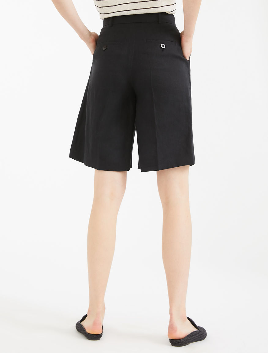 Linen canvas Bermuda shorts Weekend Maxmara Linen canvas Bermuda shorts Weekend Maxmara