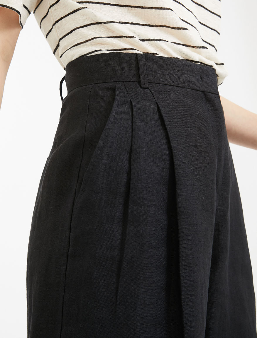 Linen canvas Bermuda shorts Weekend Maxmara Linen canvas Bermuda shorts Weekend Maxmara