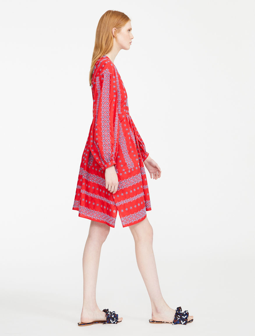 Embroidered poplin dress Weekend Maxmara Embroidered poplin dress Weekend Maxmara
