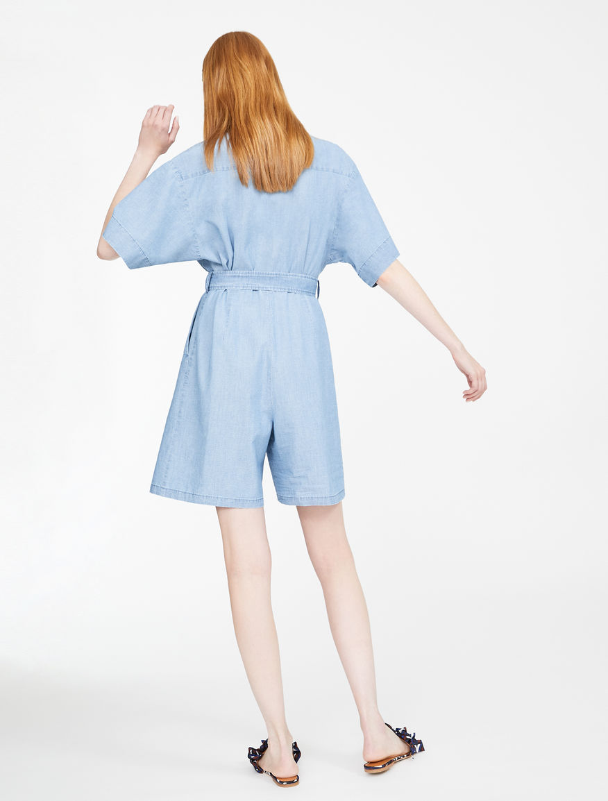 Cotton denim jumpsuit Weekend Maxmara Cotton denim jumpsuit Weekend Maxmara