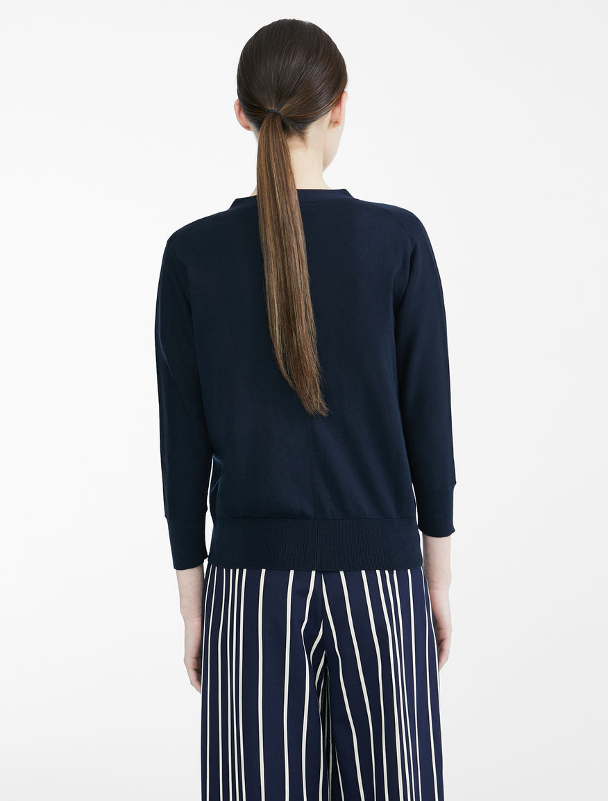 Cotton and silk yarn cardigan Weekend Maxmara Cotton and silk yarn cardigan Weekend Maxmara
