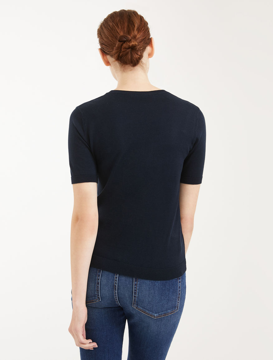 Cotton and silk yarn jumper Weekend Maxmara Cotton and silk yarn jumper Weekend Maxmara