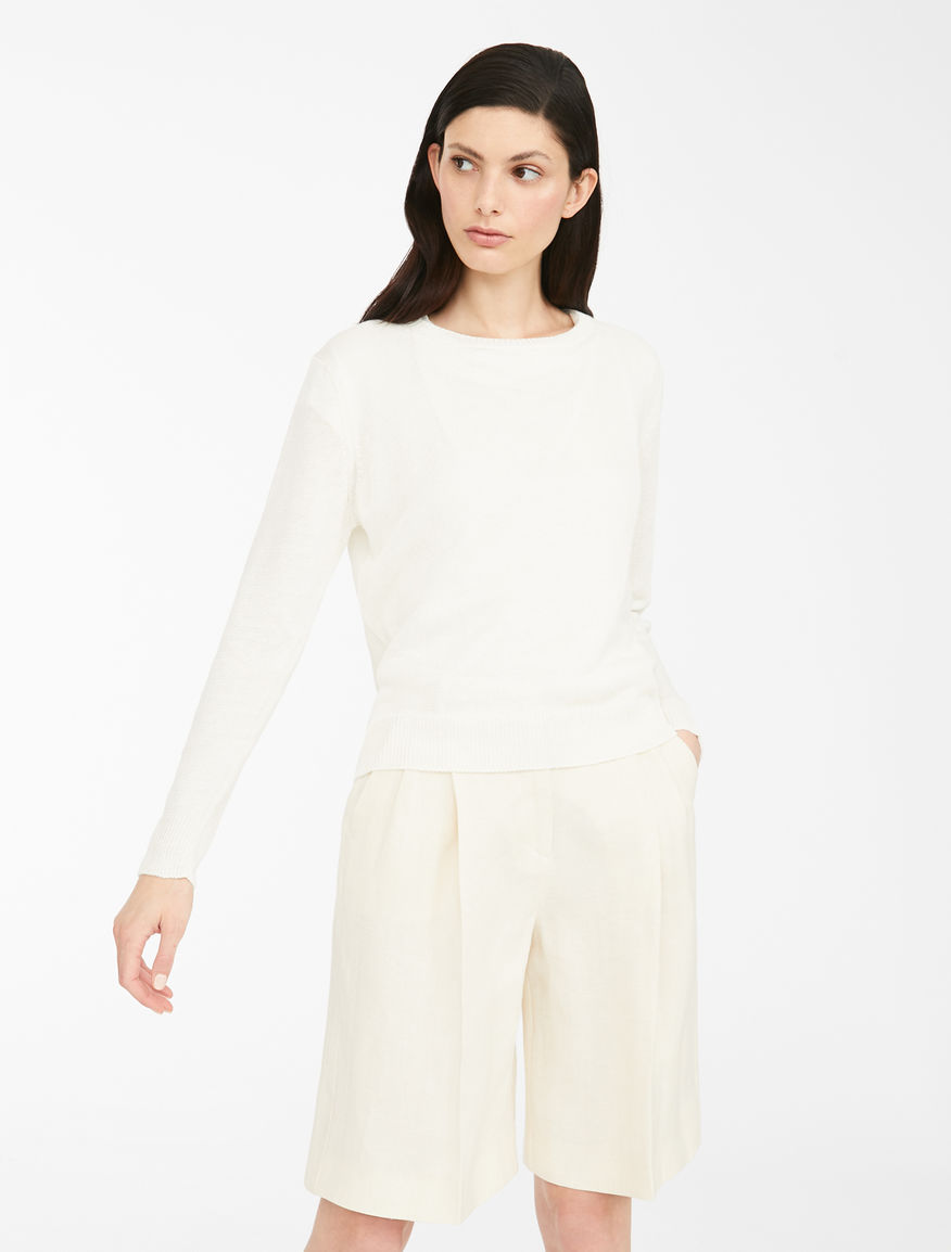 Linen cordonet jumper Weekend Maxmara Linen cordonet jumper Weekend Maxmara