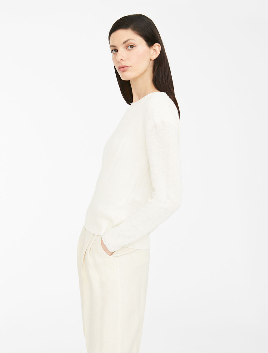 Linen cordonet jumper Weekend Maxmara Linen cordonet jumper Weekend Maxmara