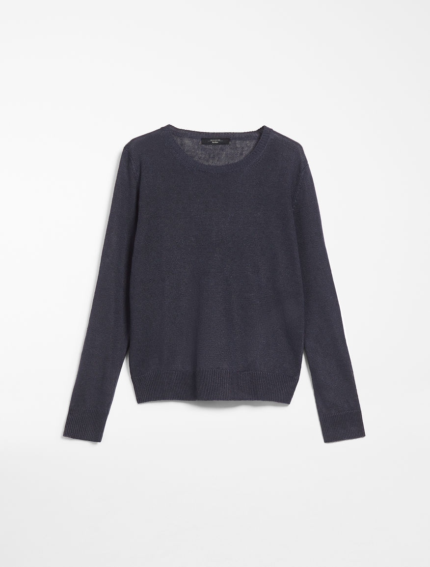 Linen cordonet jumper Weekend Maxmara Linen cordonet jumper Weekend Maxmara