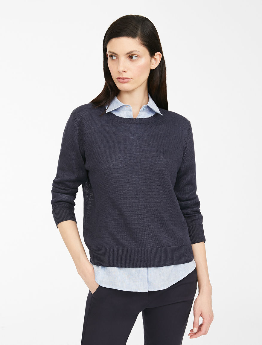 Linen cordonet jumper Weekend Maxmara Linen cordonet jumper Weekend Maxmara