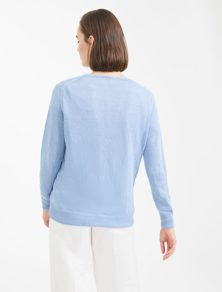 Linen cordonet jumper Weekend Maxmara Linen cordonet jumper Weekend Maxmara