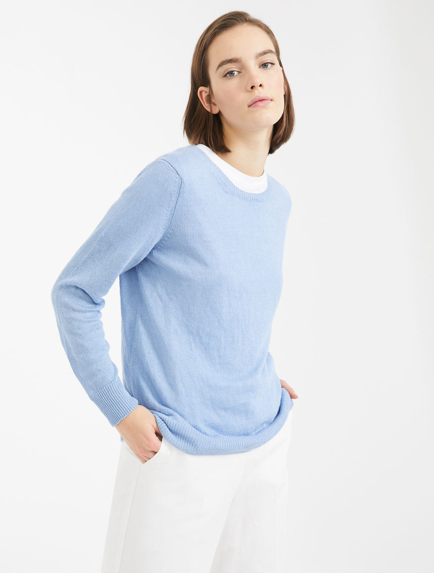 Linen cordonet jumper Weekend Maxmara Linen cordonet jumper Weekend Maxmara
