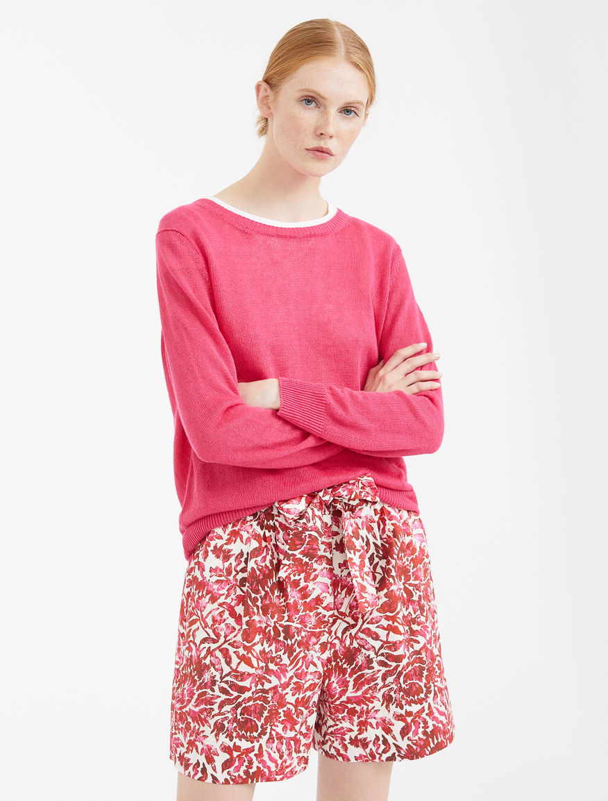 Linen cordonet jumper Weekend Maxmara Linen cordonet jumper Weekend Maxmara