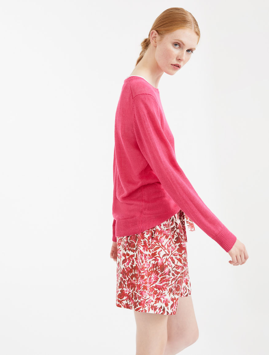 Linen cordonet jumper Weekend Maxmara Linen cordonet jumper Weekend Maxmara