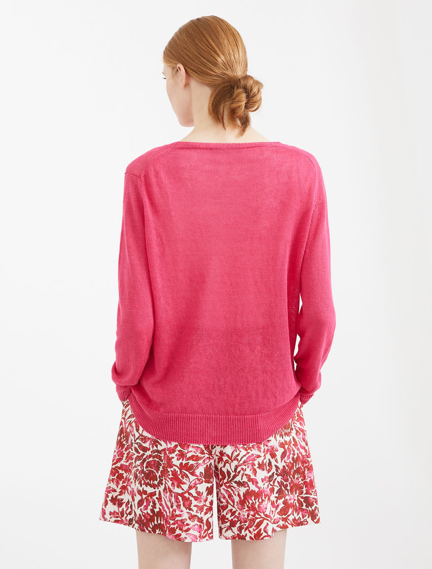 Linen cordonet jumper Weekend Maxmara Linen cordonet jumper Weekend Maxmara