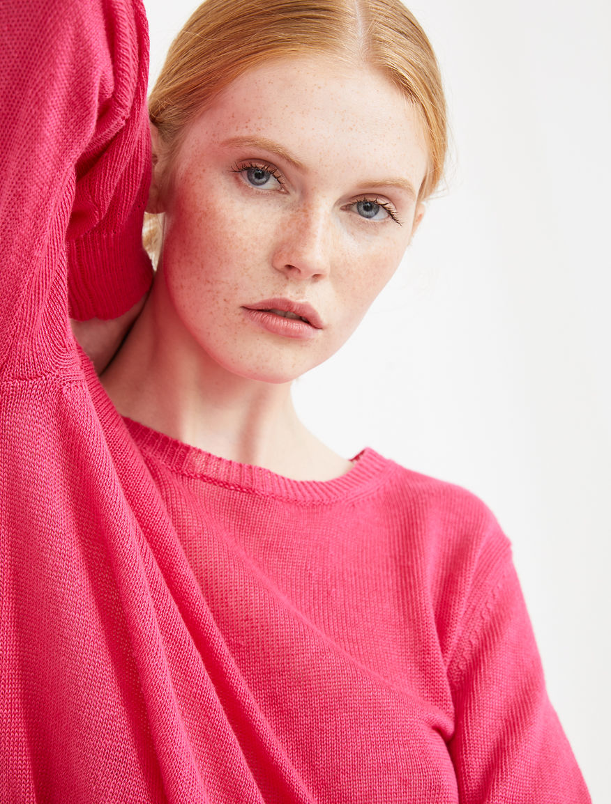 Linen cordonet jumper Weekend Maxmara Linen cordonet jumper Weekend Maxmara