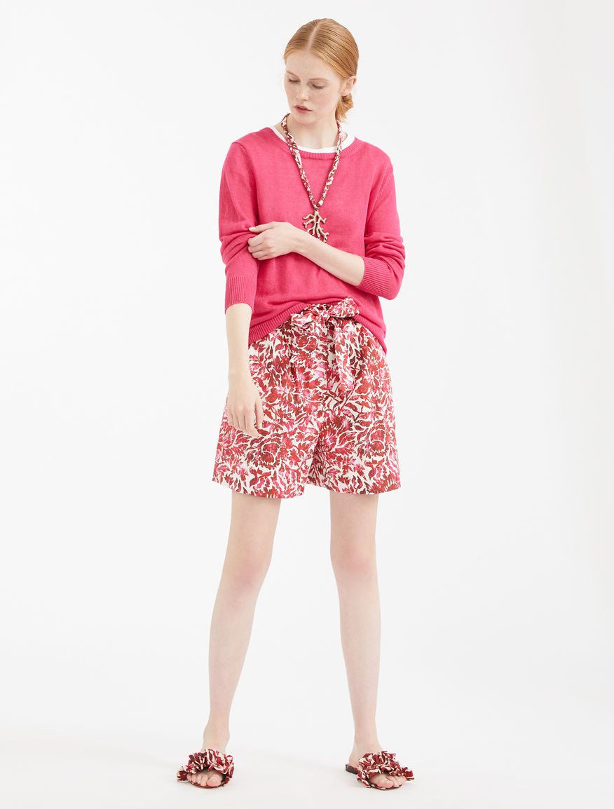 Linen cordonet jumper Weekend Maxmara Linen cordonet jumper Weekend Maxmara