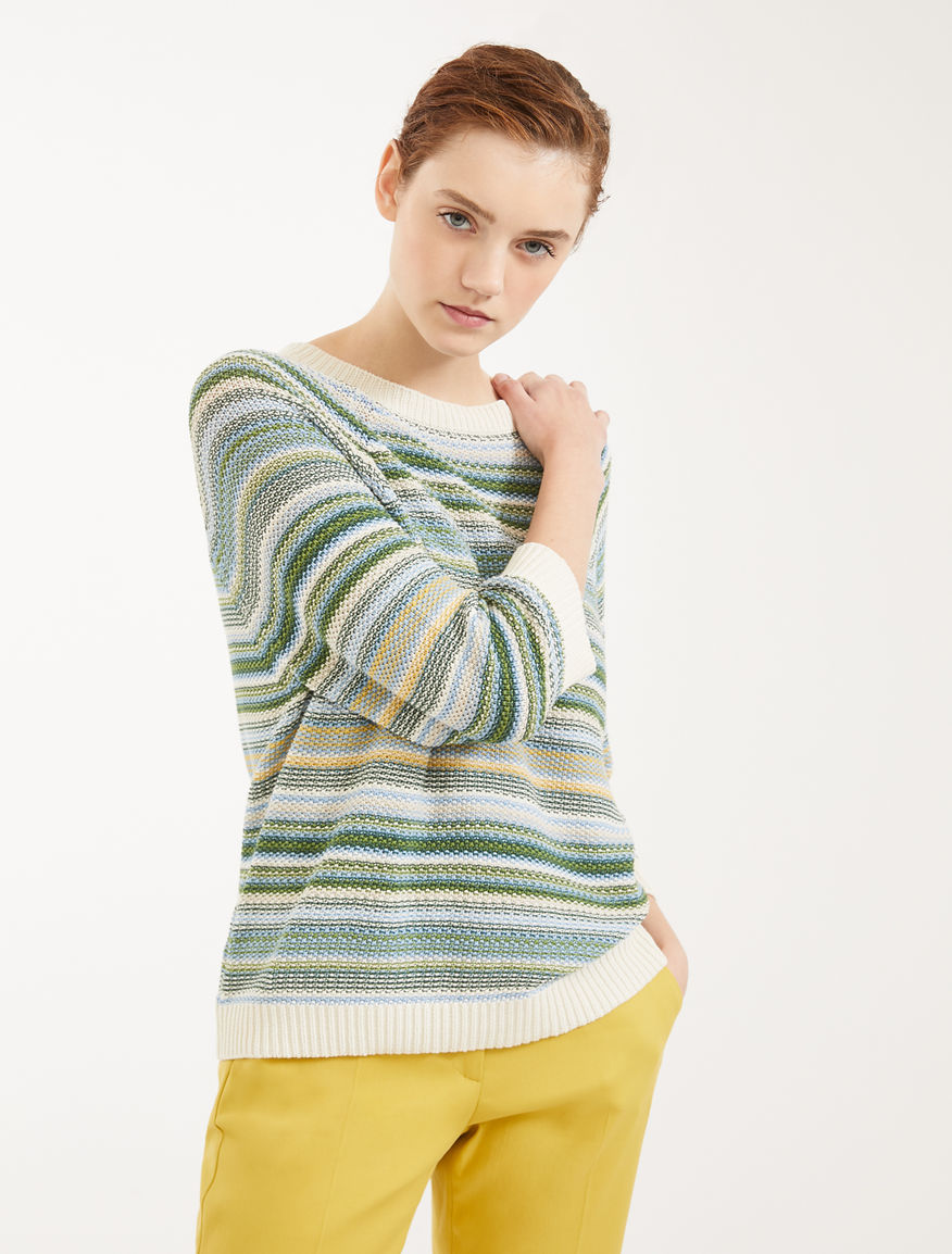 Maglia in filato di cotone Weekend Maxmara Maglia in filato di cotone Weekend Maxmara