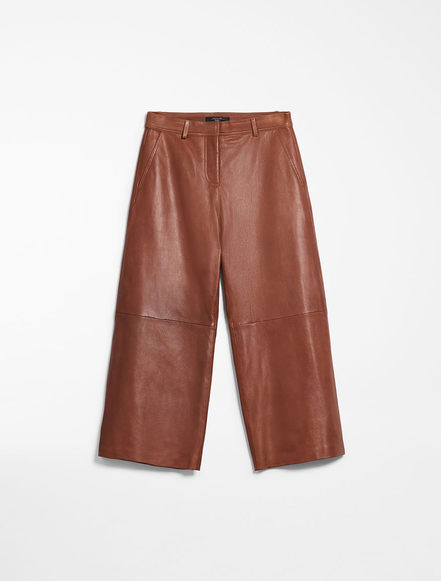 Nappa leather trousers Weekend Maxmara Nappa leather trousers Weekend Maxmara
