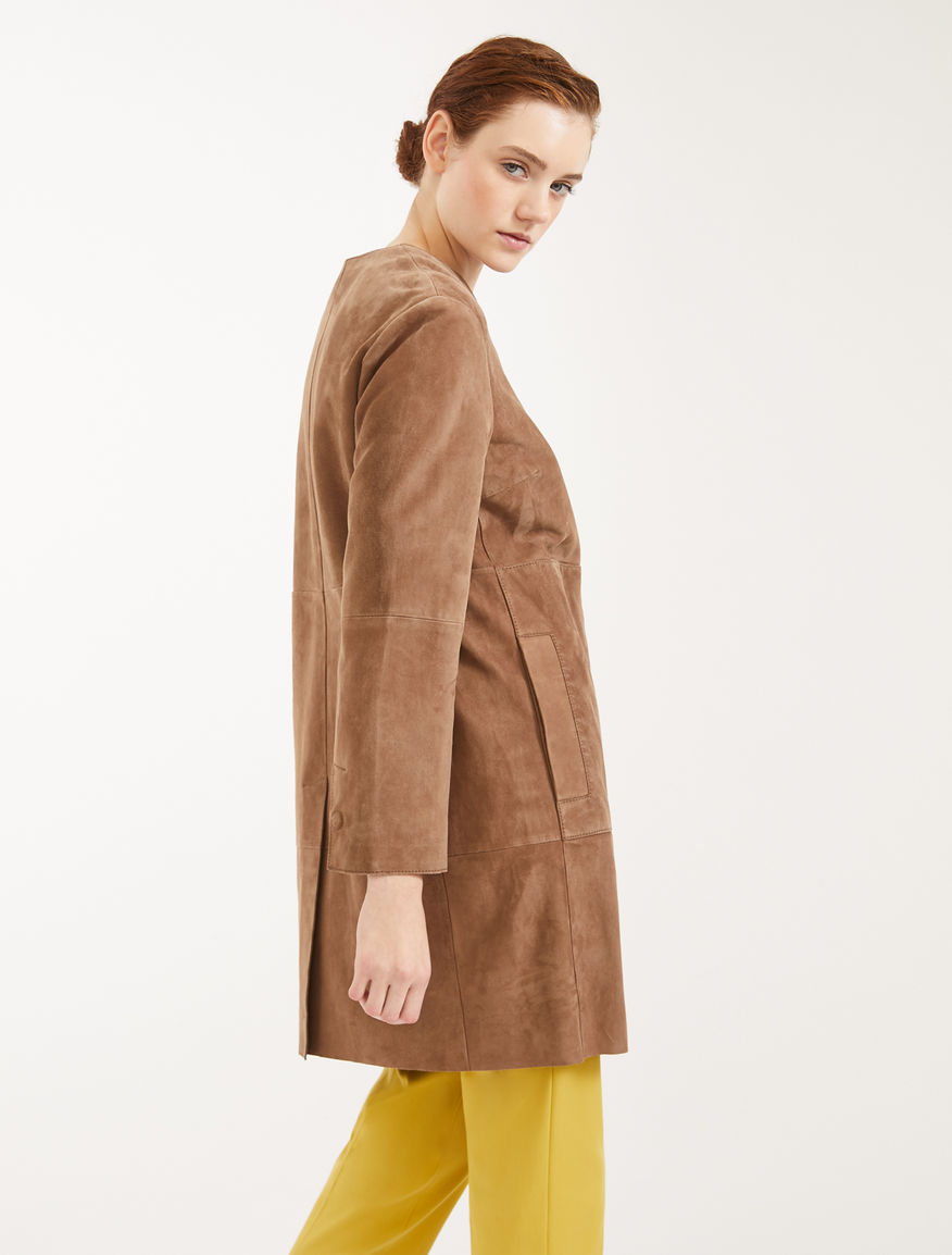 Suede overcoat Weekend Maxmara Suede overcoat Weekend Maxmara
