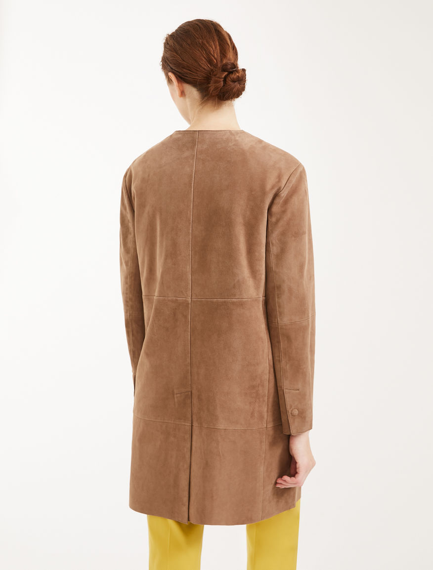 Suede overcoat Weekend Maxmara Suede overcoat Weekend Maxmara