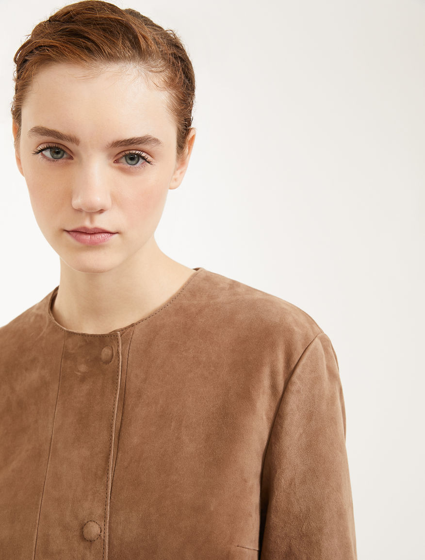 Suede overcoat Weekend Maxmara Suede overcoat Weekend Maxmara