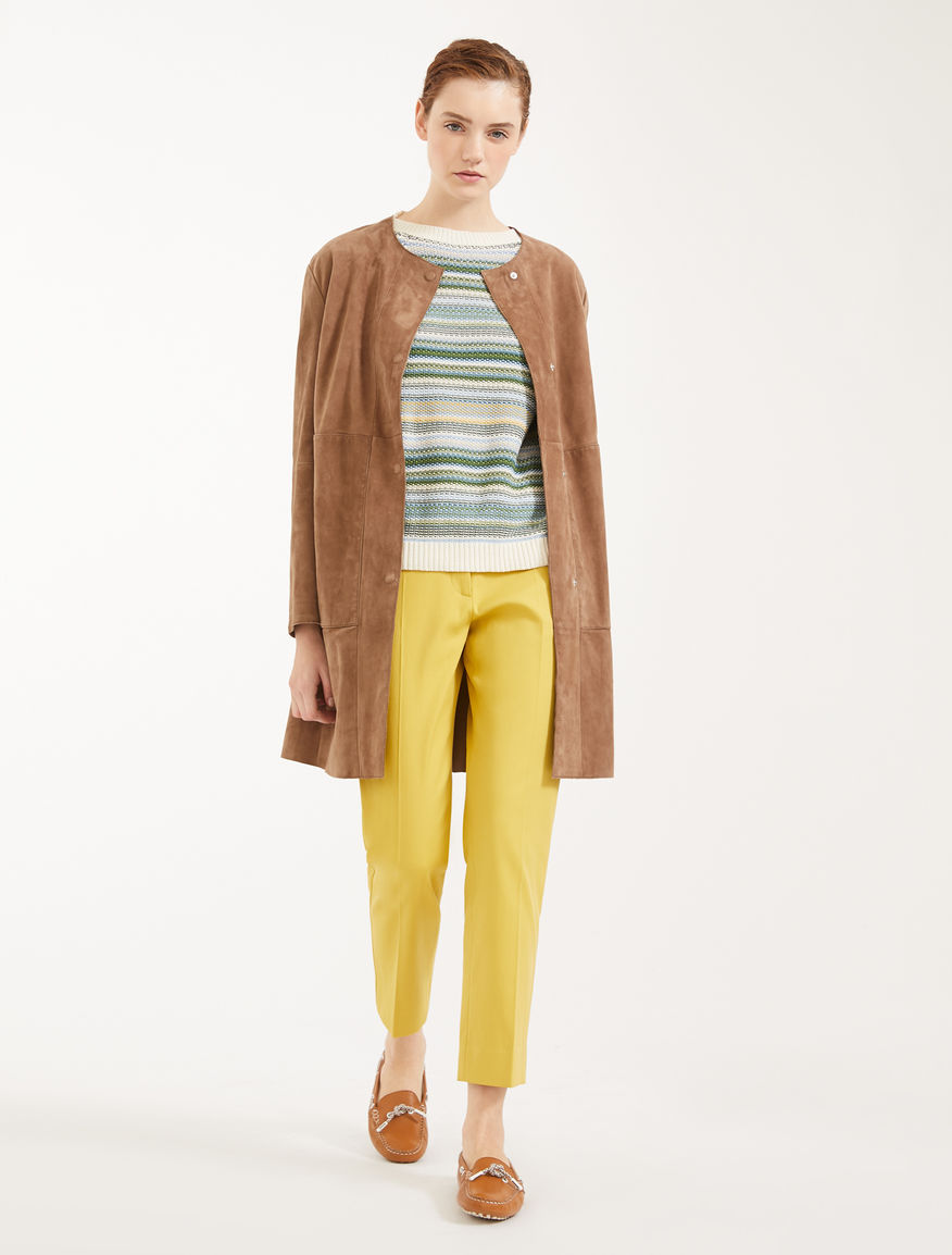 Suede overcoat Weekend Maxmara Suede overcoat Weekend Maxmara