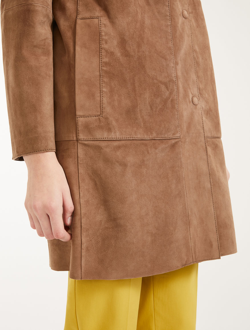 Suede overcoat Weekend Maxmara Suede overcoat Weekend Maxmara