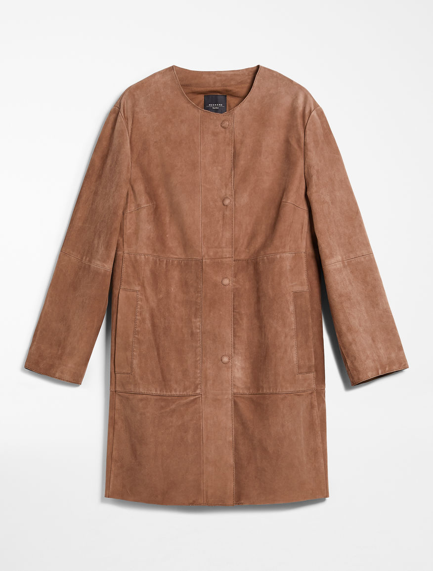 Suede overcoat Weekend Maxmara Suede overcoat Weekend Maxmara
