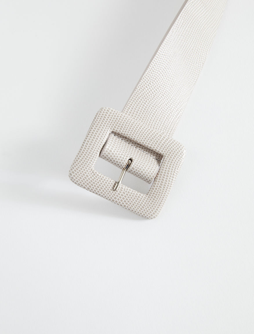 Lizard print leather belt Weekend Maxmara Lizard print leather belt Weekend Maxmara