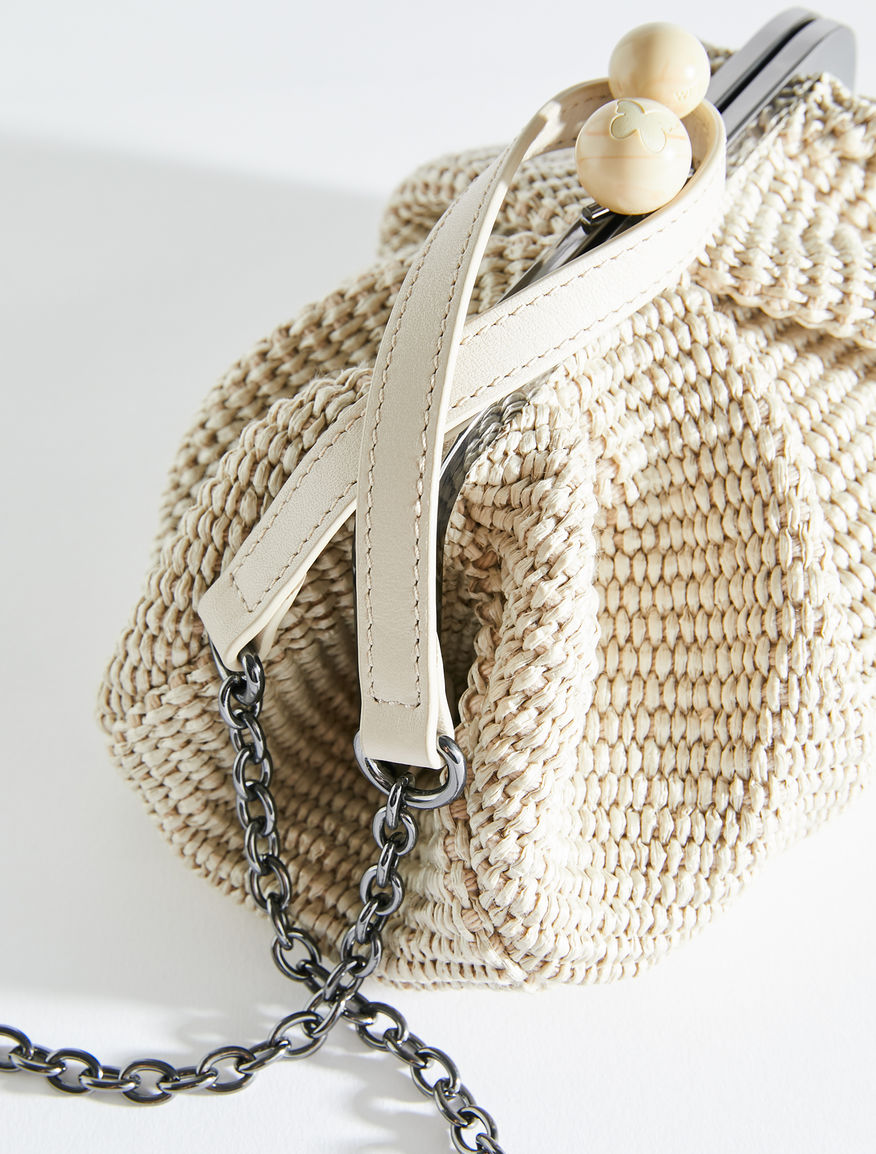 Mini raffia Pasticcino Bag Weekend Maxmara Mini raffia Pasticcino Bag Weekend Maxmara