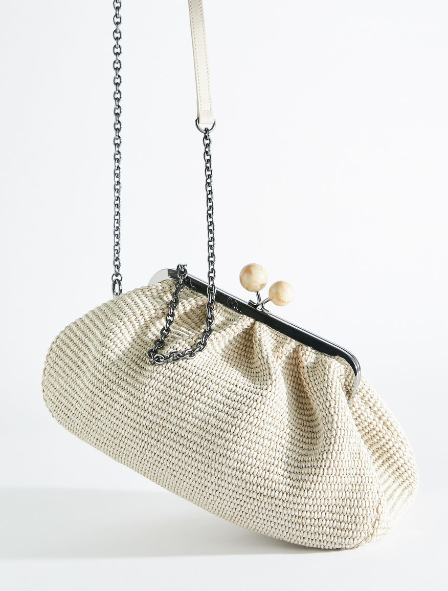Medium raffia Pasticcino Bag Weekend Maxmara Medium raffia Pasticcino Bag Weekend Maxmara