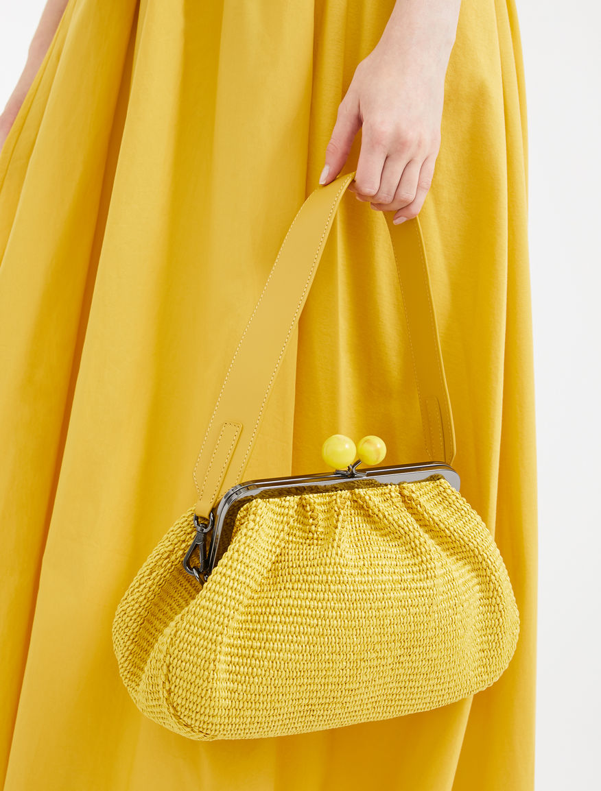 Medium raffia Pasticcino Bag Weekend Maxmara Medium raffia Pasticcino Bag Weekend Maxmara