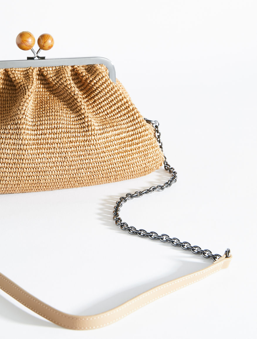 Medium raffia Pasticcino Bag Weekend Maxmara Medium raffia Pasticcino Bag Weekend Maxmara
