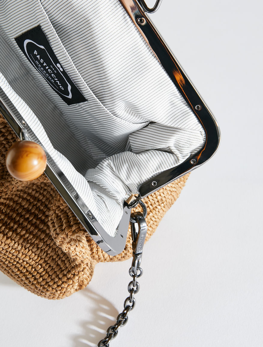 Medium raffia Pasticcino Bag Weekend Maxmara Medium raffia Pasticcino Bag Weekend Maxmara