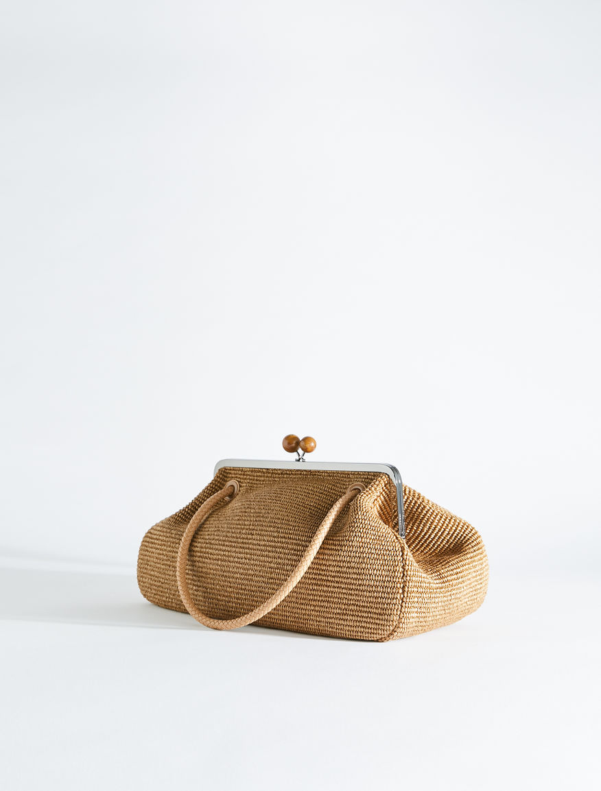 Large raffia Pasticcino Bag Weekend Maxmara Large raffia Pasticcino Bag Weekend Maxmara