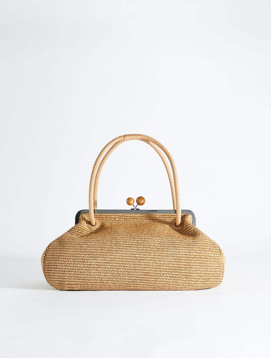 Large raffia Pasticcino Bag Weekend Maxmara Large raffia Pasticcino Bag Weekend Maxmara