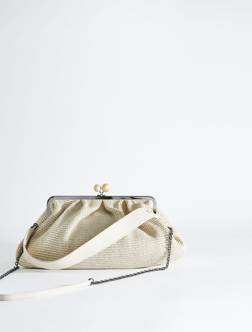 Large raffia Pasticcino Bag Weekend Maxmara Large raffia Pasticcino Bag Weekend Maxmara