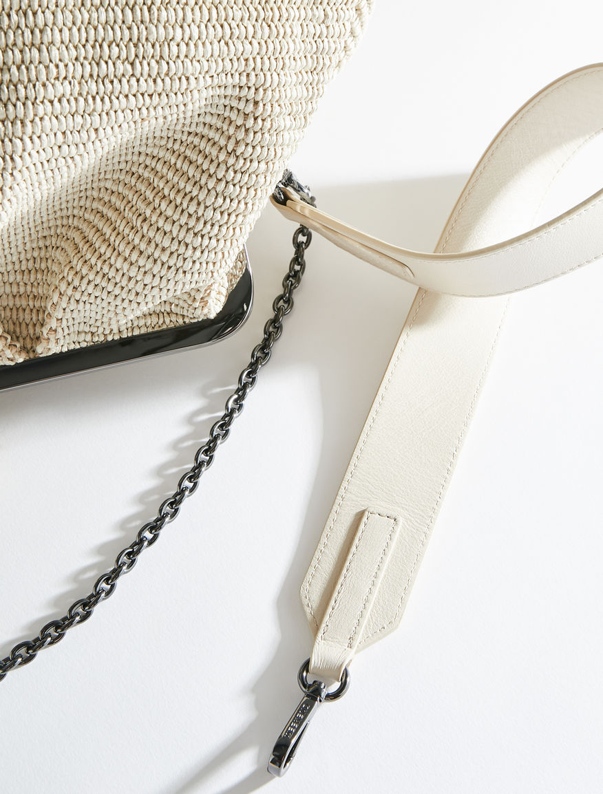 Large raffia Pasticcino Bag Weekend Maxmara Large raffia Pasticcino Bag Weekend Maxmara