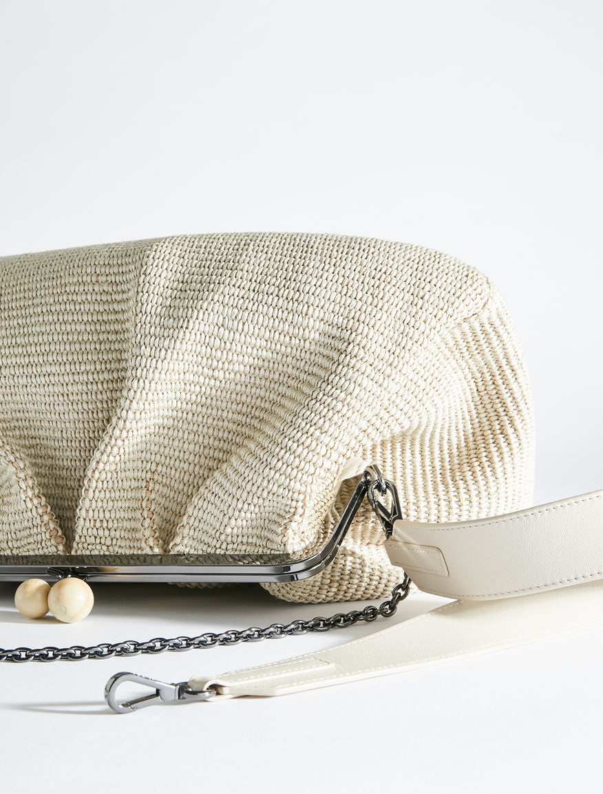 Large raffia Pasticcino Bag Weekend Maxmara Large raffia Pasticcino Bag Weekend Maxmara