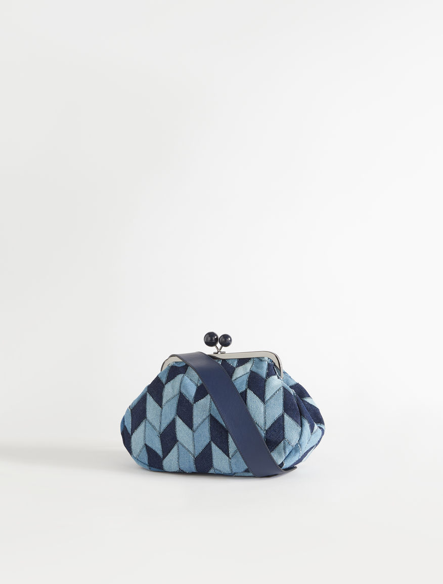 Medium Pasticcino Bag in patchwork denim Weekend Maxmara Medium Pasticcino Bag in patchwork denim Weekend Maxmara