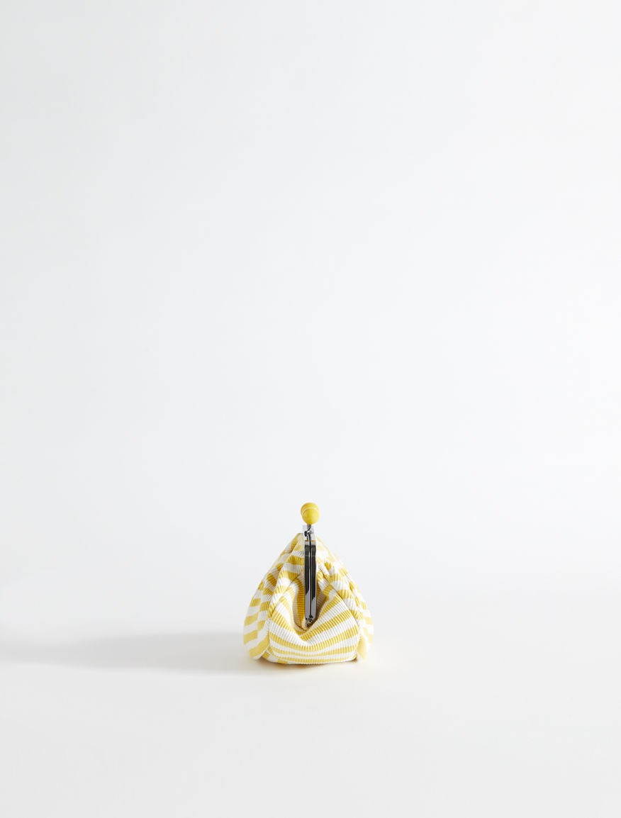 Pasticcino Bag mini in cotone rigato Weekend Maxmara Pasticcino Bag mini in cotone rigato Weekend Maxmara