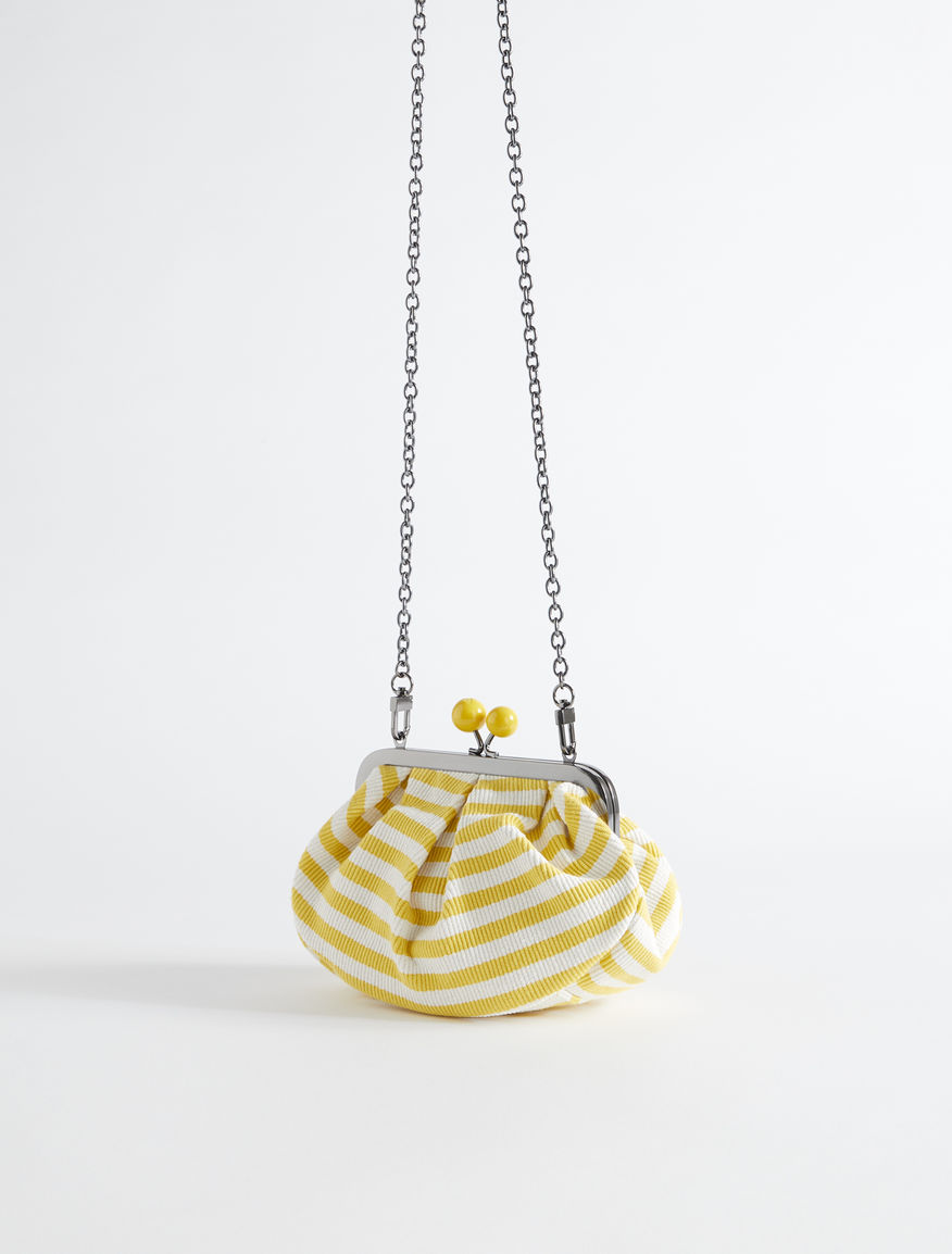 Pasticcino Bag mini in cotone rigato Weekend Maxmara Pasticcino Bag mini in cotone rigato Weekend Maxmara