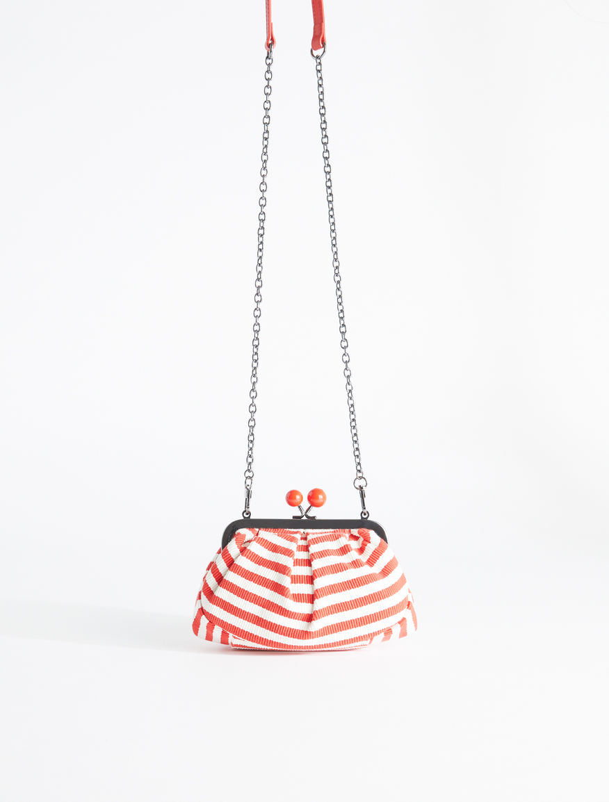 Pasticcino Bag mini in cotone rigato Weekend Maxmara Pasticcino Bag mini in cotone rigato Weekend Maxmara