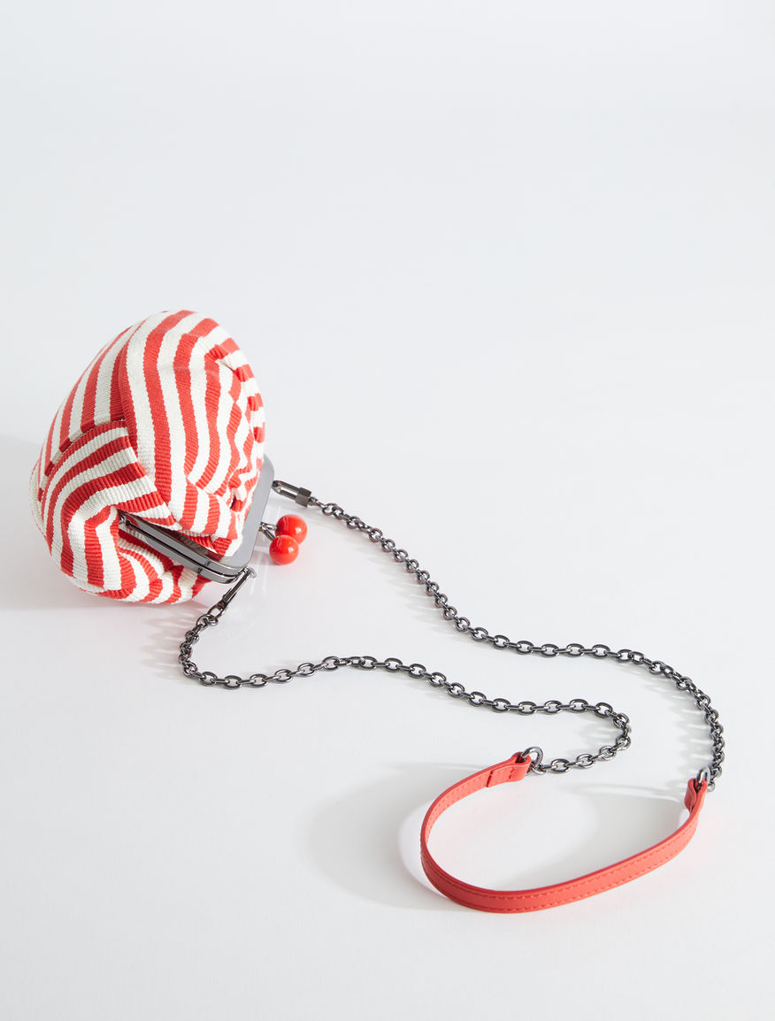 Pasticcino Bag mini in cotone rigato Weekend Maxmara Pasticcino Bag mini in cotone rigato Weekend Maxmara
