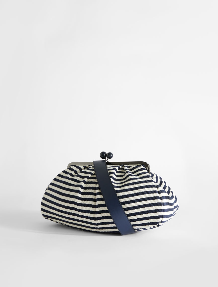 Maxi Pasticcino Bag in striped cotton Weekend Maxmara Maxi Pasticcino Bag in striped cotton Weekend Maxmara