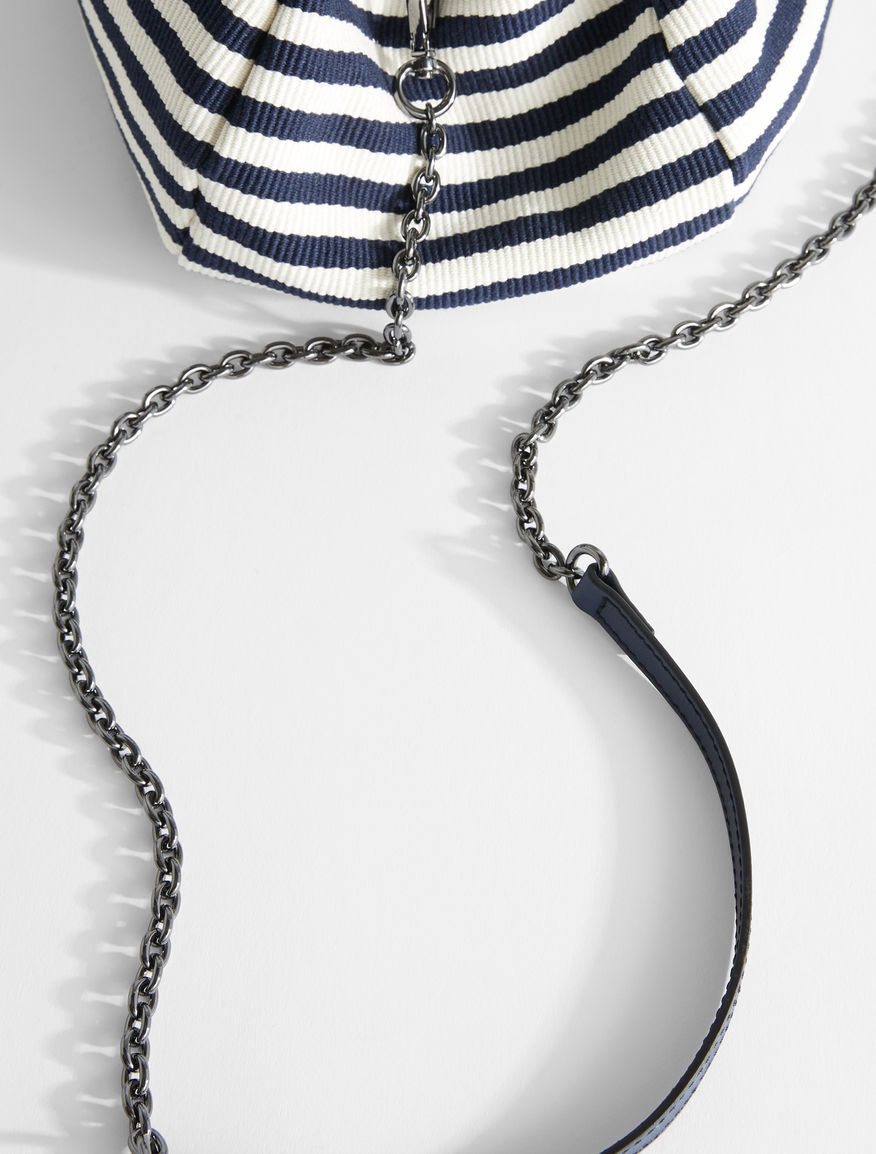 Maxi Pasticcino Bag in striped cotton Weekend Maxmara Maxi Pasticcino Bag in striped cotton Weekend Maxmara